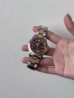 Vintage Rolex 1989 GMT Master 40mm 16753 Rootbeer 18k/SS - Tropical Dial