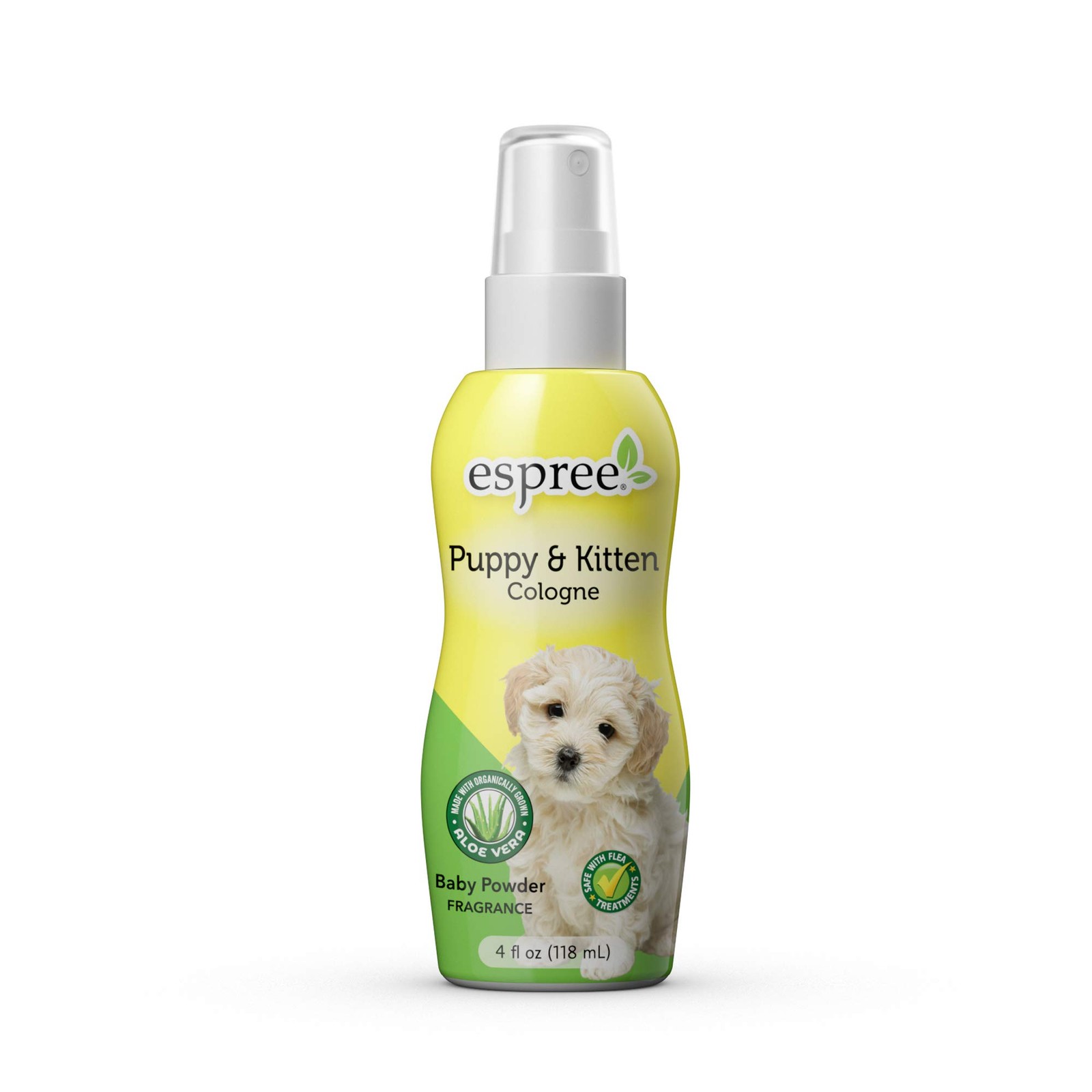 Espree Puppy & Kitten Cologne 4 oz Aloe Vera Fresh Baby Powd