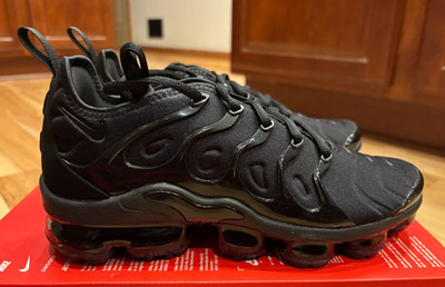 Nike Air Vapormax Plus Black Dark Grey 924453 004 Men's Size 7
