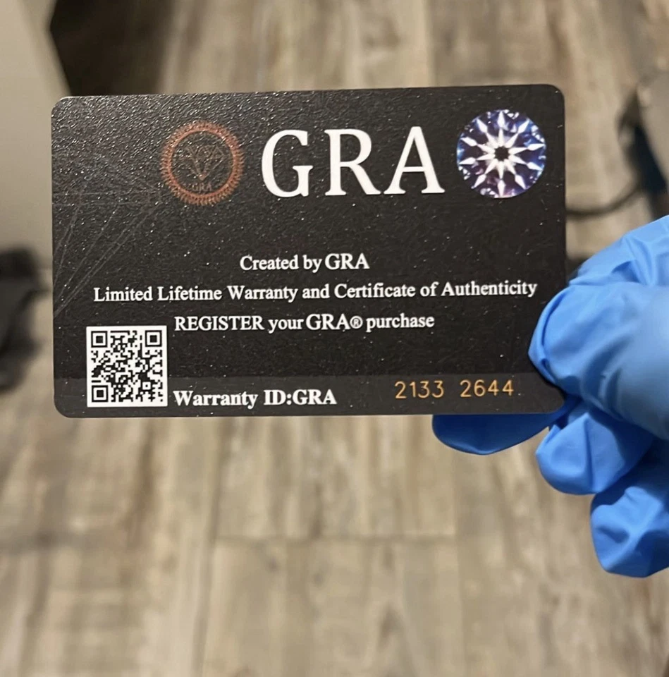 Ehering Diamant Größeneinstellbar    1Karat - Bild 4 von 4