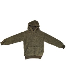 Bocini Boys Kanga Pocket Sherpa Hoodie in a size S 6/7 