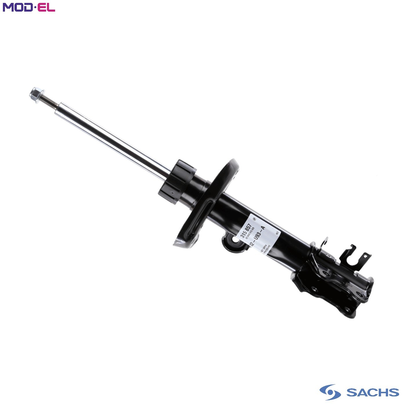 SHOCK ABSORBER 315 857 FOR FIAT 312A2/199B6.000 0.9L 2cyl 500L330A1.000 1.2L