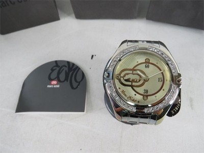 NEW Marc Ecko Men's E15027G4 Flip Over Bezel Watch needs battery