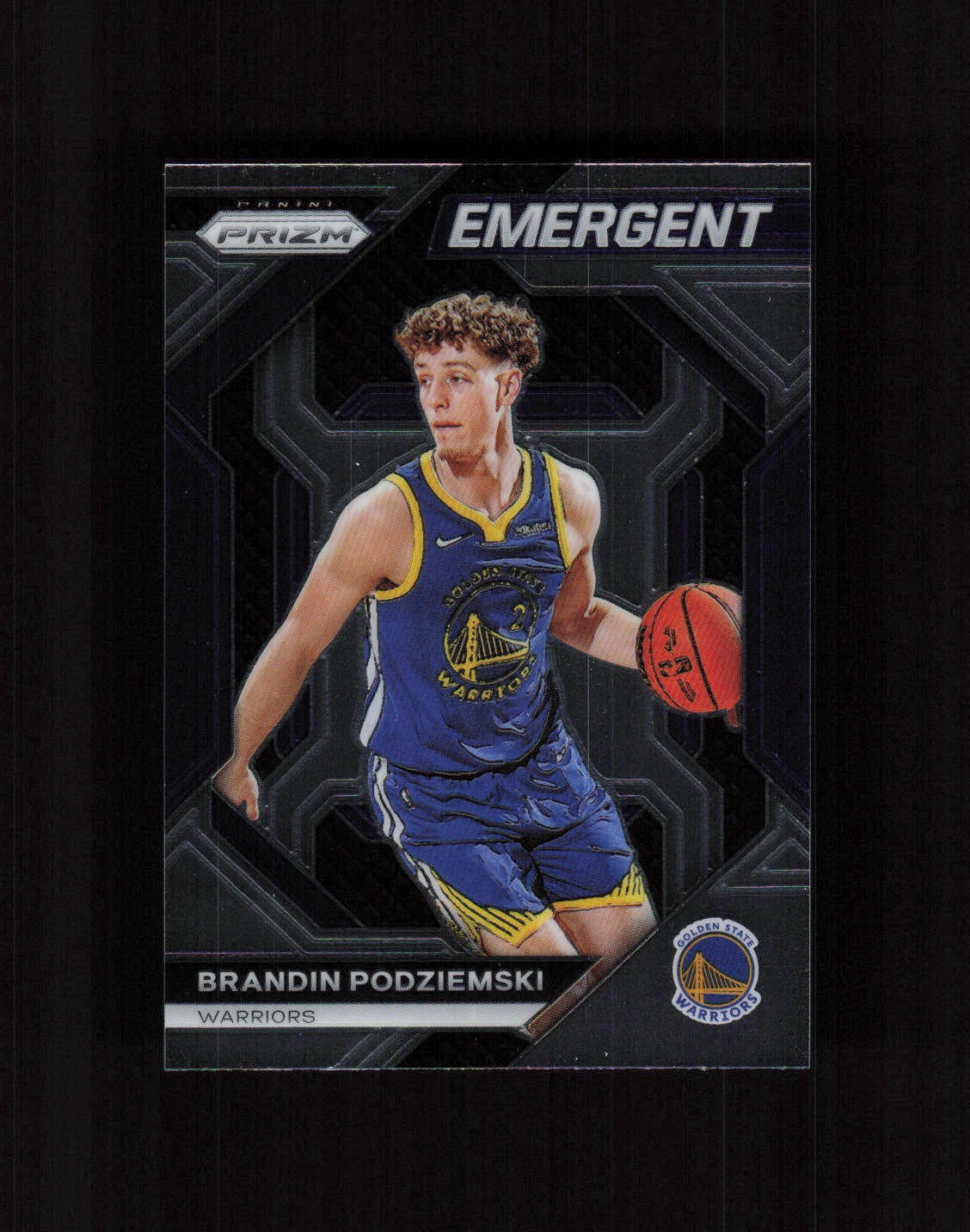 2023-24 Panini Prizm #24 Brandin Podziemski Emergent