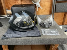 Scorpion EXO-GT930 Transformer Motercycle Helmet Morph Phantom Large 93-1435