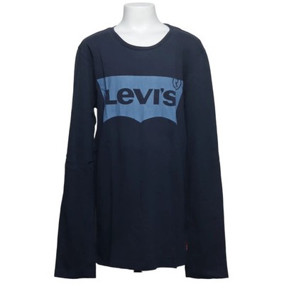Levi Strauss & Co, Langarmshirt, Größe: 176, Blau, Baumwolle, Print, Jungen #JKi