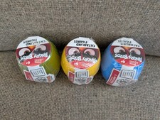 Lot Of 3 New Angry Birds Catablind Figure Blind Barrel Toy Green Blue Yellow