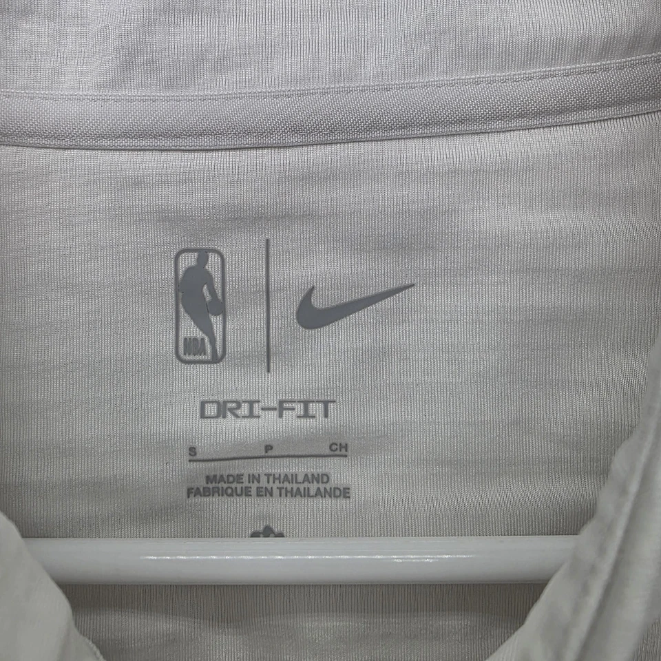 Indiana Pacers Pullover Cuarto Cremallera Para Hombres Pequeño Gris NBA Baloncesto Nike Dri Fit Foto 4 de 4