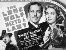 8406-30 Warren William, Eric Blore, Jean Muir, Roger Pryor film The Lone Wolf Me