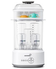 GROWNSY Bottle Sterilizer and Dryer, Compact Electric Steam Baby Bottle