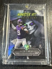 2024 Wild Card J.J. McCarthy RC #MHW-JM Monster Hit /1 Vikings