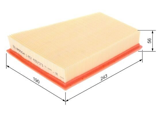 BOSCH-OE 1 457 433 573-OE Air Filter for NISSAN,RENAULT - Image 52