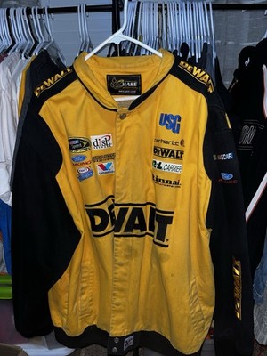 DEWALT NASCAR ジャケット XL Vintage Nascar DeWALT X CARHARTT Racing Jacket 3x-Mens Yellow Matt
