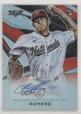 2021 Topps Fire Auto Seth Romero #AV-SR Auto 5h0