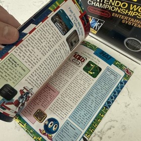 1990 Nintendo World Championships Insiders Guide NWC Power Fest #1 NES Flyer