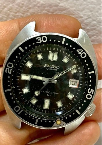 SEIKO automatic cal.6105A wristwatch 6105-8000 150m