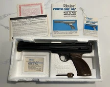 Daisy Power Line 747 Match Air Pistol  - .177 Cal. (4.5mm) - Tested / Working