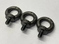 Tiedown Lifting Eyebolt SWLT 0.23 C15E M10 1" LOT OF 3