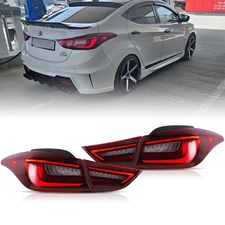 VLAND LED Tail Lights For Hyundai Elantra Avante MD GL 2011-2016 W/Sequential