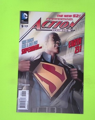 Action Comics #9 Vol. 2 2012 DC Comics 1st App Higher Grade Comic Book RY53-13