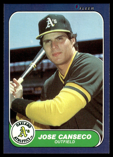 1986 Fleer Update Jose Canseco #U-20 MINT - Picture 1 of 2