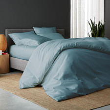 Teal Queen Sheet Duvet Cover Set - 7-Piece Bedding Collection