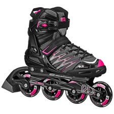 Roller Derby AERIO Q-60 Women's Inline Skates Black/Pink 5