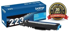 Genuine Brother TN223C TN-223C Cyan Toner Cartridge Free Shipping