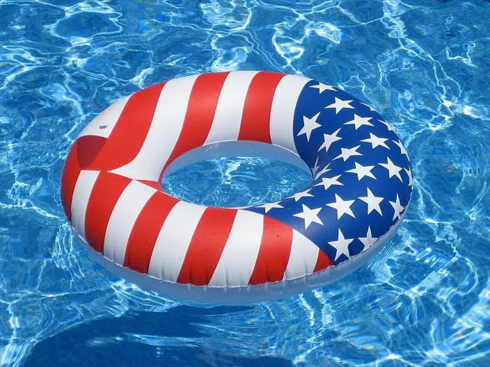 Inflatable swim ring deals