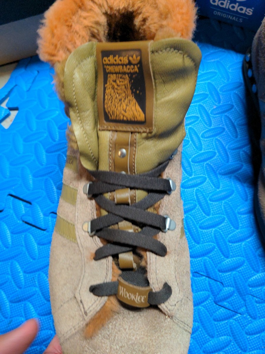 ADIDAS ORIGINALS STAR WARS CHEWBACCA WOOKIES Jogging Hi US 11