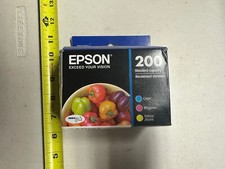 Epson 200 Color Ink Cartridges Exp 2026 New Sealed Not Expired Genuine Ink
