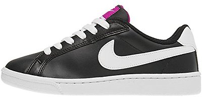 nike court majestic white black