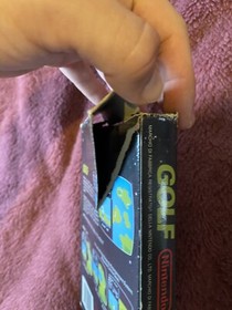 Golf NES [PAL] BOXED- Damaged Box- Nintendo Entertainment System
