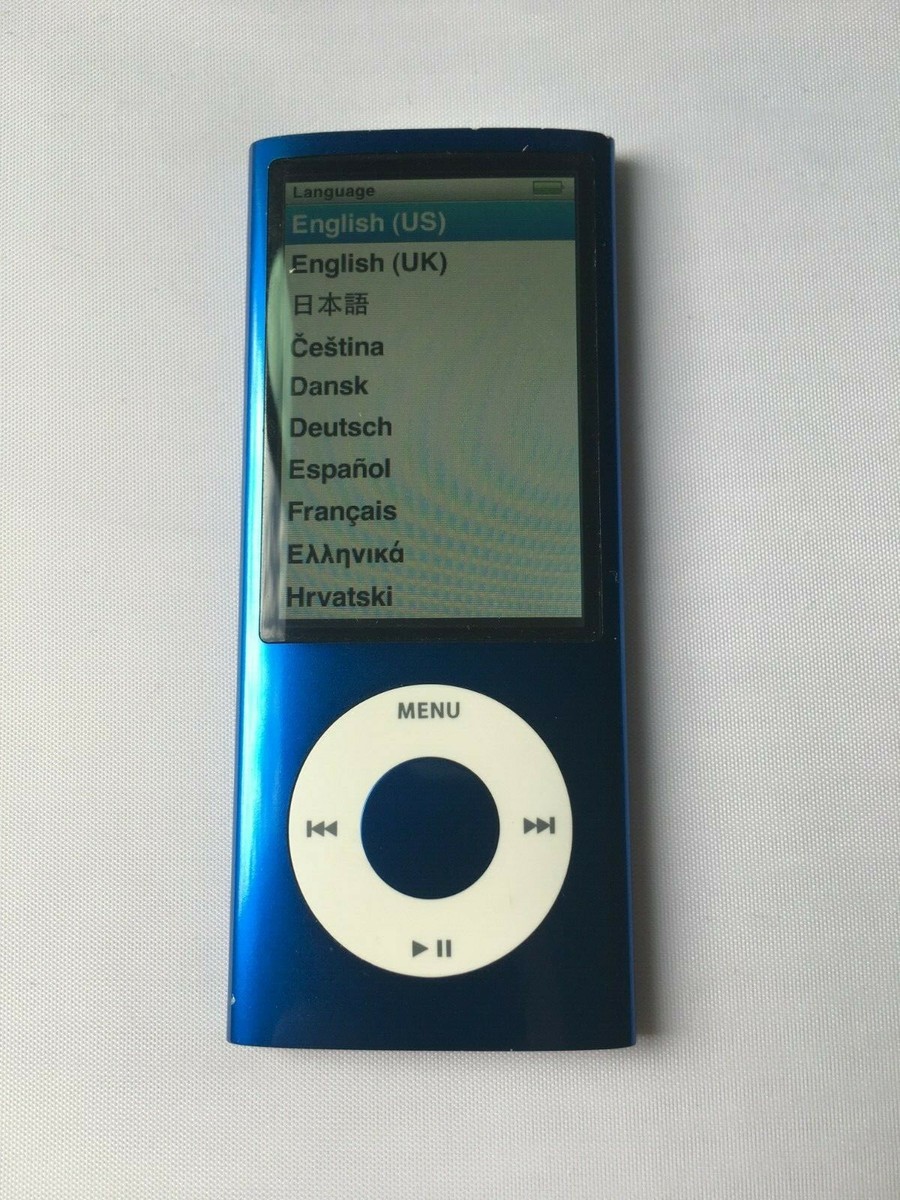【新品未開封】iPod nano 第5世代 ブルー 16GB Apple iPod nano 5th Generation Blue (16 GB) for sale online