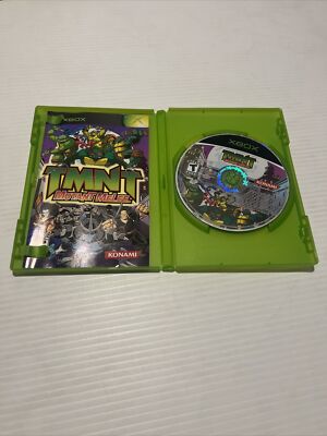 TMNT Mutant Melee Original Microsoft Xbox Console Game Tested Complete CIB