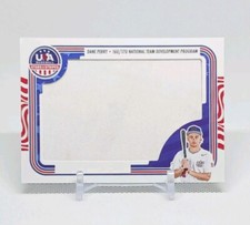 DANE PERRY #/49 Jumbo Relic Jersey Patch 2024 Panini USA Stars & Stripes 16U 17U