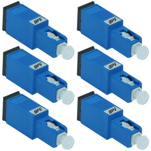 6x 5dB SC UPC Connector Fiber Optic Optical Attenuator Single Mode ...