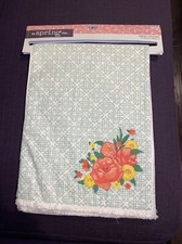 Hobby Lobby Floral Flowers Table Runner New with Tags  13”x72” Boho 