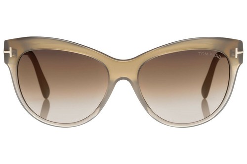 Tom Ford Lily TF430 59G Light Brown Cat 