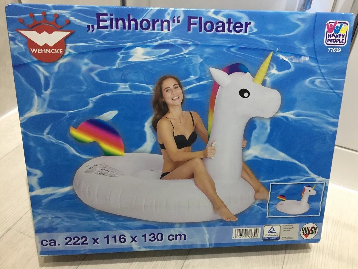 WEHNKE KIDS ADULTS INFLATABLE SWIM MYSTIC UNICORN POOL BEACH FUN XXL 222 x  130cm | eBay