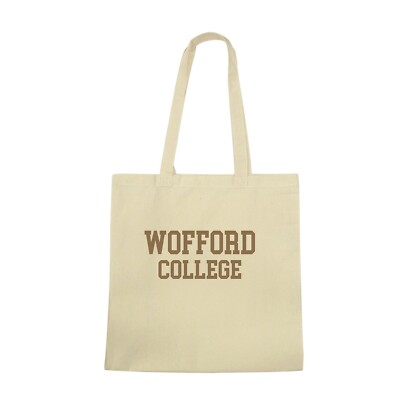 Wofford College Terriers WC Institutional NCAA Team Seal Tote Bag