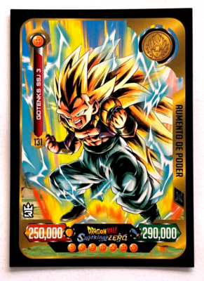 2025 DRAGON BALL Sparking Zero 3R TCG Card #131 GOTENKS SSJ 3 Peru