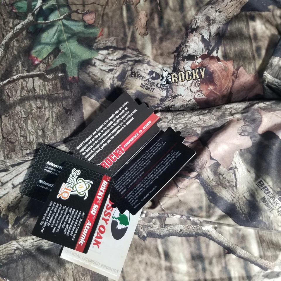 Rocky Scent IQ Atomic Mens 2XL Camouflage Camo Shirt SilentHunter NWT MSRP $61 - Image 2 of 4