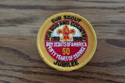Lot of 5 50 Years of Service Boy Scout Patches - Picture 3 of 7