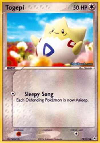 Pokemon - Togepi - 78/101 - Common - EX Hidden Legends - NM