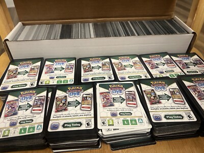 25 Random Pokémon TCG Live Code Cards! Delivered Through Message!