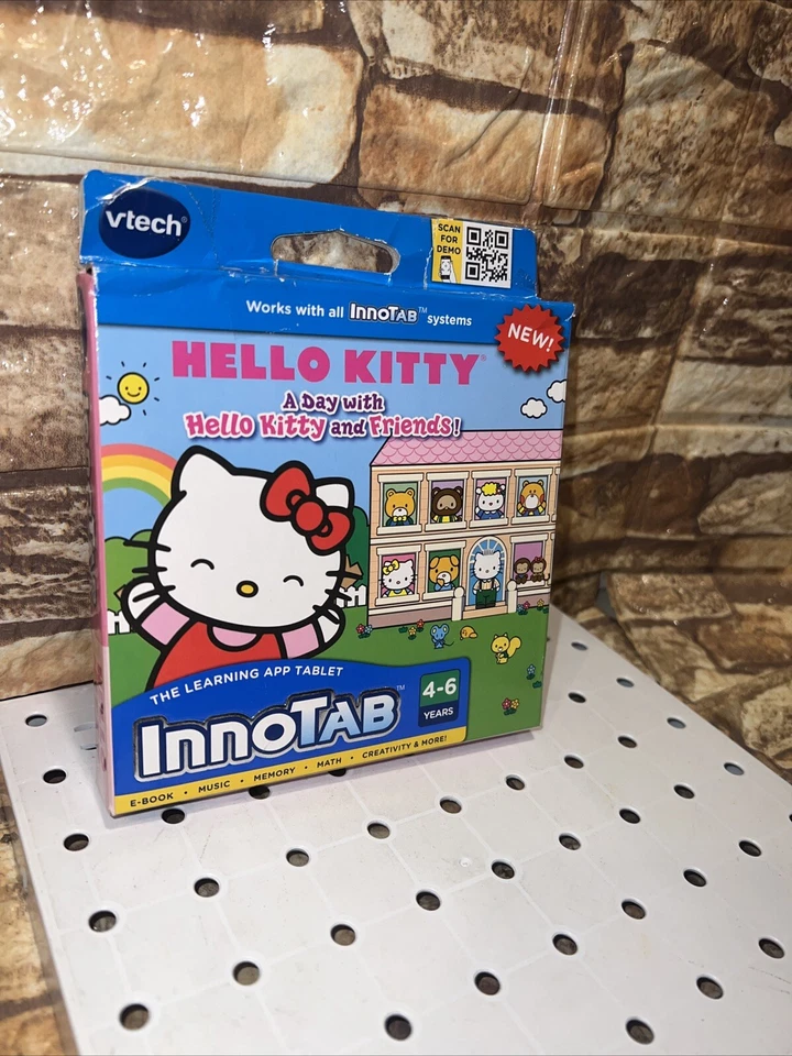 InnoTab A Day With Hello Kitty and Friends Vtech Reading Learning Games New - Image 2 of 4