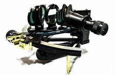 Tamaya Antique Black Brass Nautical Sextant-Vintage Navigation Working New Style