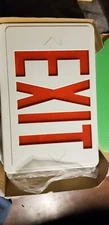Exit Sign led Utilitech Red And Green Letters  New In open Box