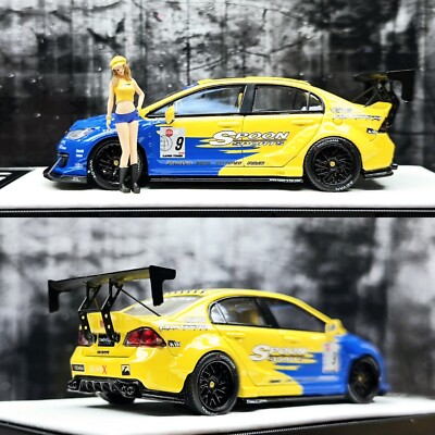1/64 Time Micro Honda Civic Spoon Livery Figurine Version  Second Item 5$ OFF 